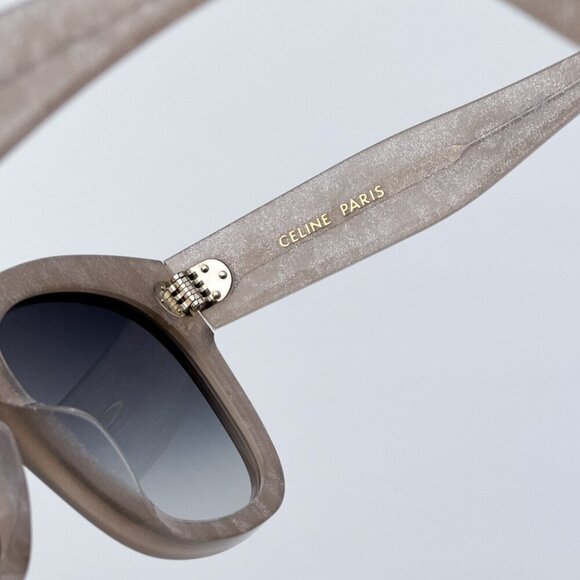 Celine Women BRAND NEW Sunglasses Grey Silver Smoke Gradient Geometric CL4002UN main image 7